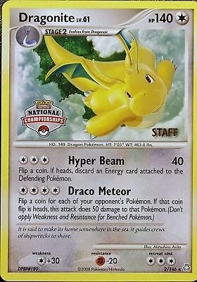 Dragonite 002/146 League & Championship Cards