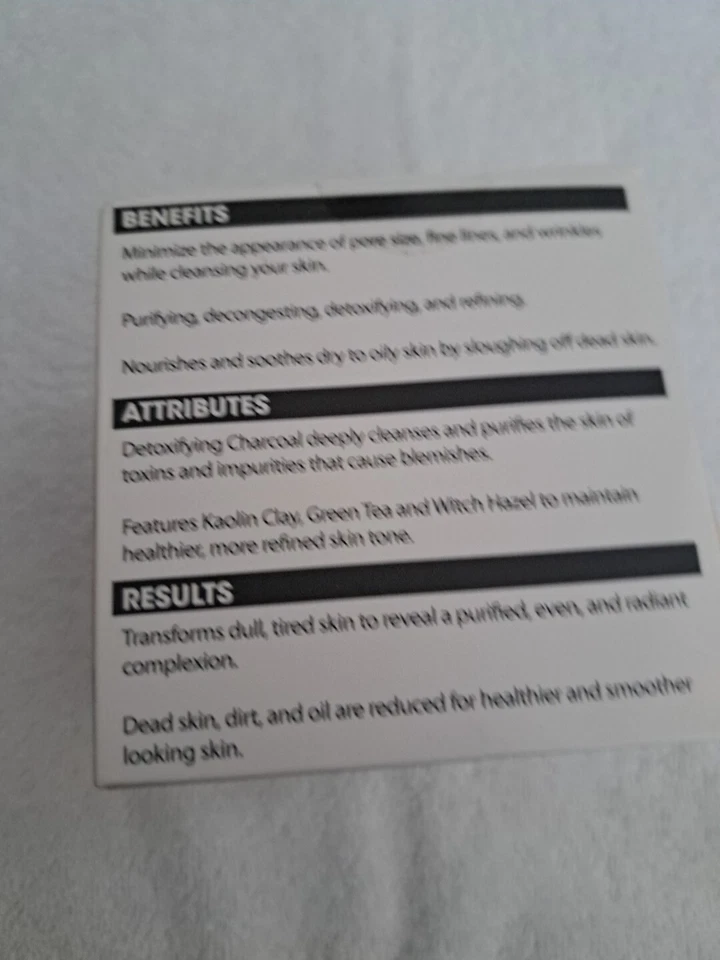 Advanced Clinicals Charcoal Detoxifying Clay Mask Mask W/Rose Water - Image 3 of 3