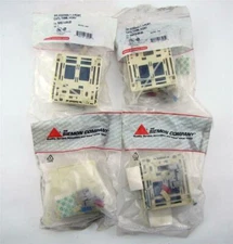 (4) Siemon SM Assembly 2-Port CAT5 T568B Ivory SM2-5-A4-20