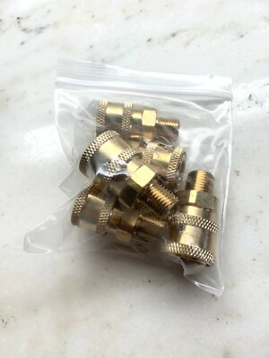 #ad Brass Pressure Washer 1 4 NPT Male Quick Connect QC Socket Coupler $12.50