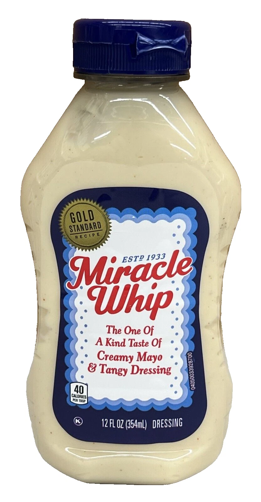 KRAFT MIRACLE WHIP 12OZ ORIGINAL