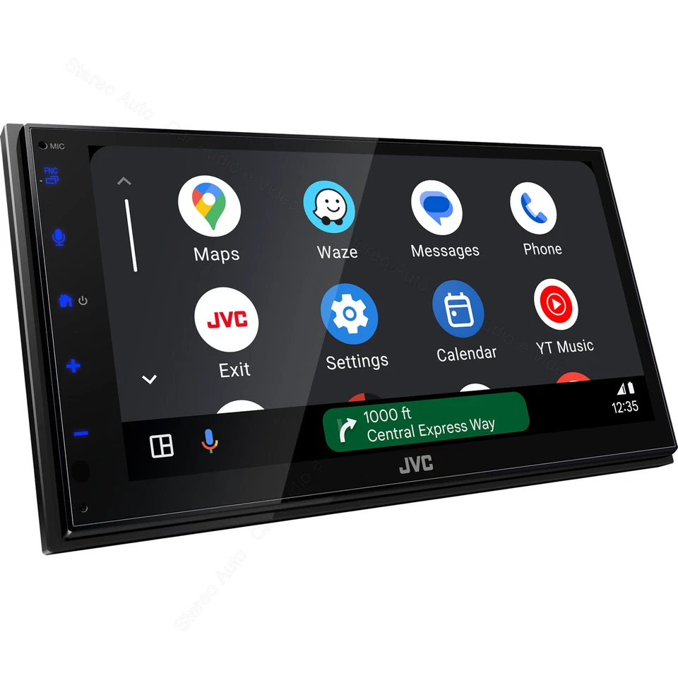Autoradio Monitor 2din Apple CarPlay Android Auto Bluetooth USB Aux-In 3 Pre RCA - Immagine 3 di 4