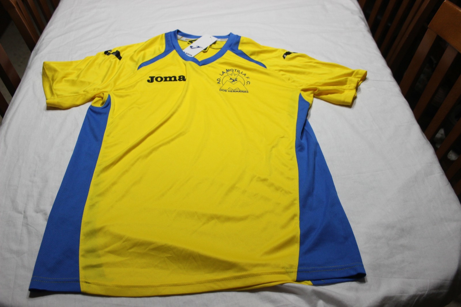 CAMISETA DE AGRUPACION DEPORTIVA LA MOTILLA MARCA JOMA TALLA S COTIZADA SHIRT
