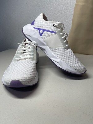 Puma Cell Plasmic Running Shoes Women s 9 193117-02 White Pink Athletic Sneakers
