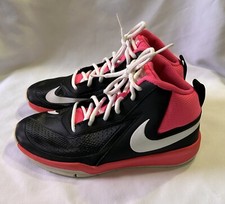 Nike Team Hustle D 7 747998-008 Youth Basketball Shoe Hyper Pink Size 5Y