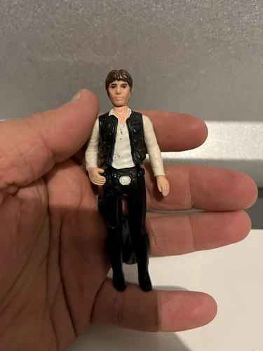 Vintage kenner Star Wars Han Solo action figure 1977 Original 12 New Hope
