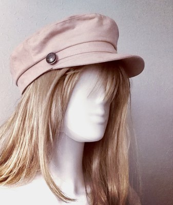 suede baker boy hat