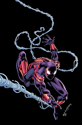 MILES MORALES #25 NYCC 2024 TODD NAUCK BLACK VIRGIN VARIANT LIMITED TO 600 COPIE