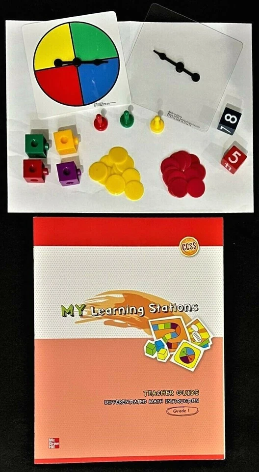 1st - MY LEARNING STATIONS Differentiated Math Instruction Program (2013) - Image 2 of 4