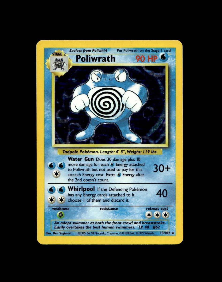 Poliwrath Pokémon TCG Cards for sale | eBay
