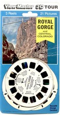 Royal Gorge and Central Colorado 3d View-Master 3 Reel Set SEALED