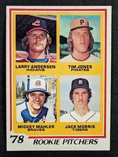 1978 Topps Baseball #703 Jack Morris Rookie