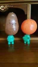 VINTAGE 1960's HASBRO OSCAR THE ORANGE WITH HIS FRIEND MR POTATO HEAD