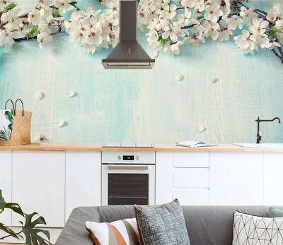3D Flower Branch G11665 Wallpaper Wall Murals Removable Self-adhesive Honey