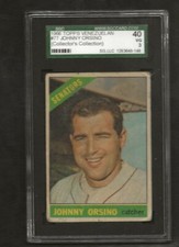 1966 Venezuelan Topps #77 Johnny Orsino, Washington Senators, SGC 40 VG