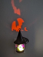Bath & Body Works HALLOWEEN WITCH HAT GHOST Wallflower Plug In Projector 2022