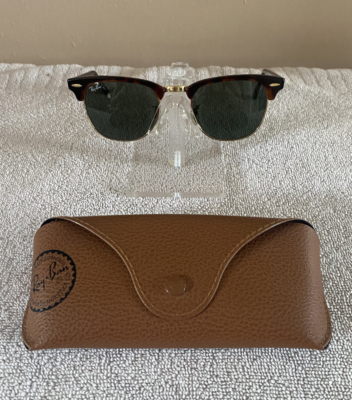 Ray-Ban Clubmaster RB3016 Sunglasses - 49-21 140mm | eBay