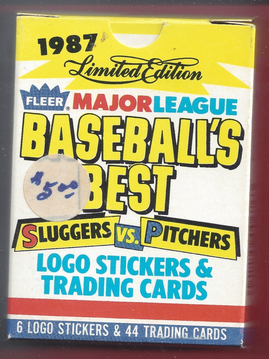 1987 Fleer Limited Edition 
