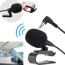 3.5mm Microphone Car Radio Stereo GPS Bluetooth Enabled Audio DVD External Mic