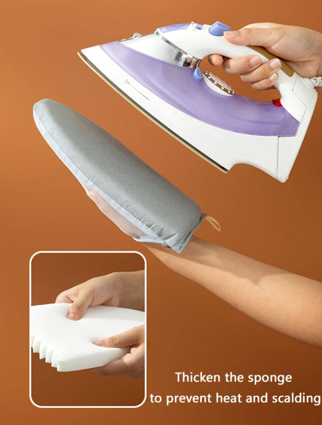 1pc Mini Ironing Board Glove - Heat-Resistant, Portable, Travel-Friendly-NEW