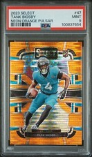 2023 Select Tank Bigsby Orange Pulsar Concourse Rookie /7 - PSA 9 Jacksonville