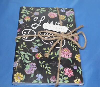 Set Of 3 MOLLY & REX ''Dream'' 40 Sheet Travel Journal Notebooks ~ NEW ~ E2