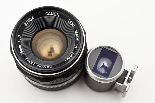 CANON LENS 35mm f/2 L39 View Finder 35 From Japan *Exc+5* #3938L - Picture 12 of 12