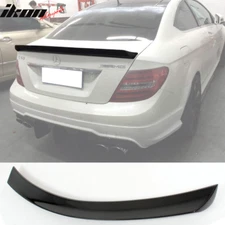 Fits 08-14 Benz C-Class W204 Coupe V Style Carbon Fiber Trunk Spoiler Wing