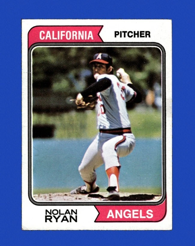 Nolan Ryan Baseball 1974 Season Sports Trading Cards & Accessories