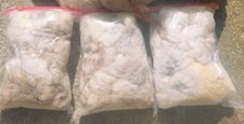 Raw Sheep Wool ~ Approx 200g  North Country, Cheviot Mule and Scotch Mule
