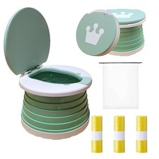 Travel Potty for Toddler, Portable and Foldable Toilet, Apply to Seat Emergen...