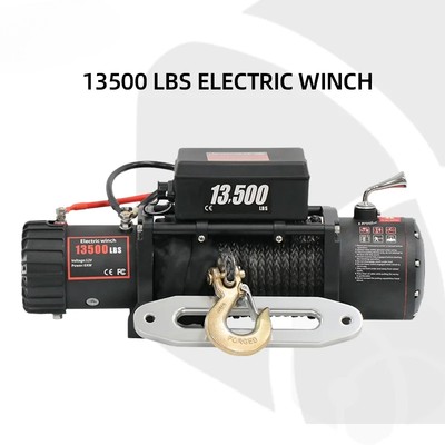 Electric Truck Winch Electric Vehicle Winch 12V Vehicle Self-Help Crane