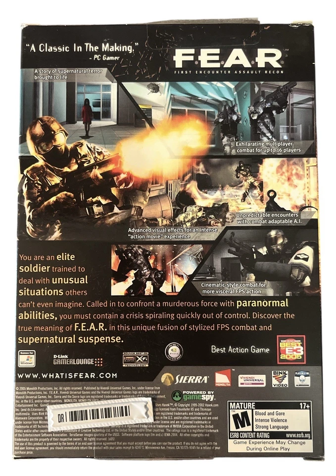 F.E.A.R First Encounter Assault Recon PC Game - Image 2 of 4