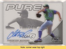 2014 Leaf Trinity Pure Auto Christian Binford #P-CB1 Auto READ 0n8
