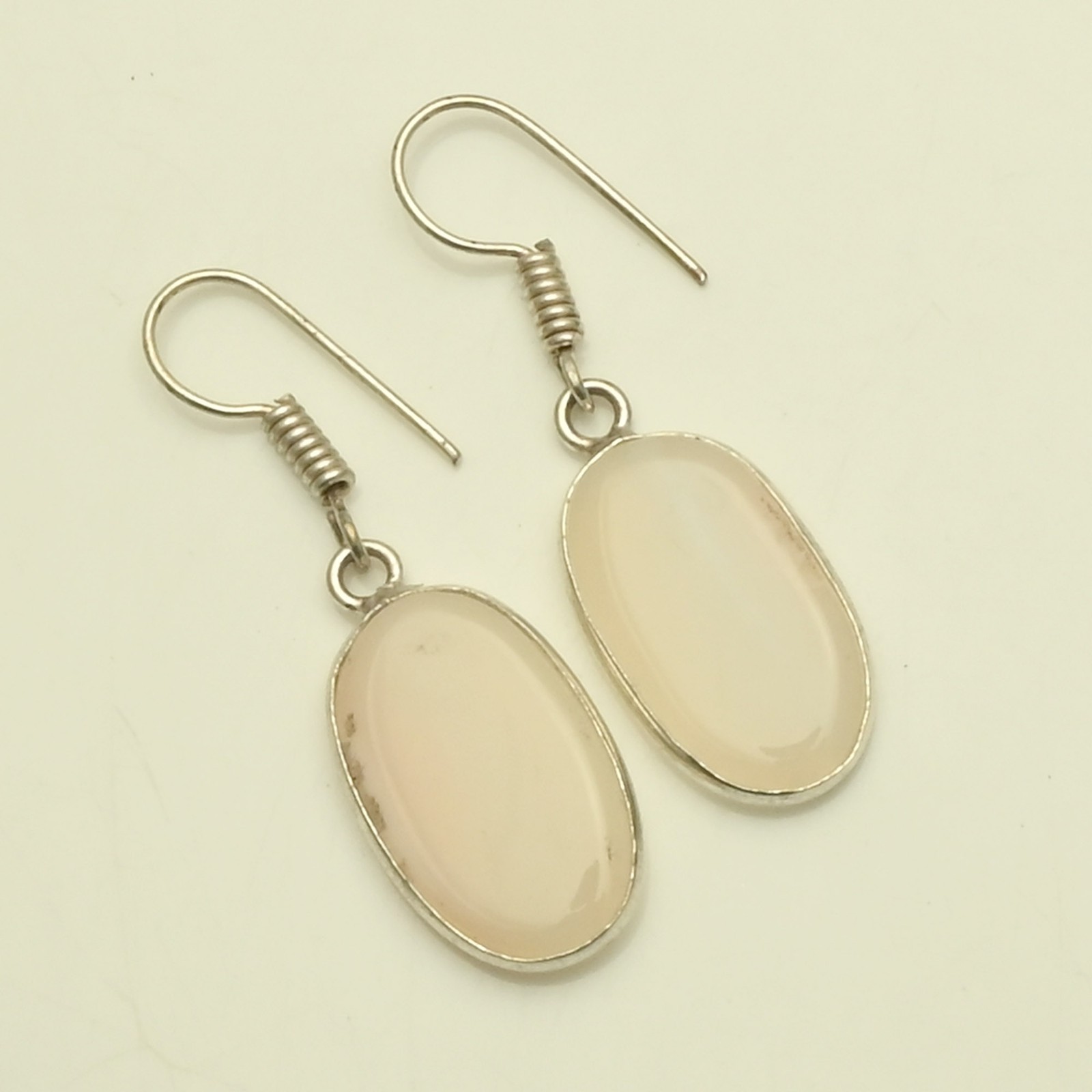 Solar Agate Gemstone Handmade Drop Dangle Earrings Jewelry Gift 1.4