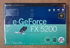 EVGA 128-A8-N303-L2 AGP Video Card Nvidia e-GeForce FX 5200 128MB S-Video sealed