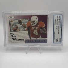 Roy Williams Texas 2004 Sage Hit The Write Stuff #7 PGA 10 GEM