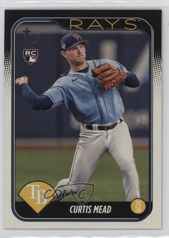2024 Topps Series 1 Vintage Stock 87/99 Curtis Mead #82 0w7