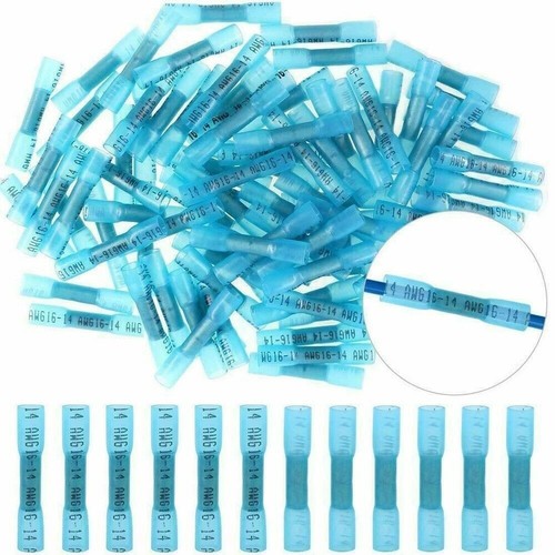 Heat Shrink Connectors-200PCS Boxed 3:1 Waterproof Assortment 3 Colors Free Ship - Picture 5 of 45