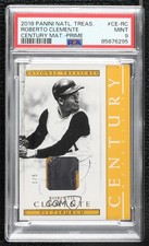 2018 National Treasures Century Materials Prime 1/5 Roberto Clemente PSA 9 p9m