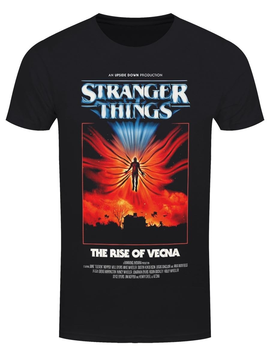 Heroes Inc. Stranger Things Rise of Vecna Herren  Schwarz M Schwarz
