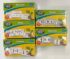 Power Pen Learning Cards Money/Division/Subtraction/Fractions/Place Value 038