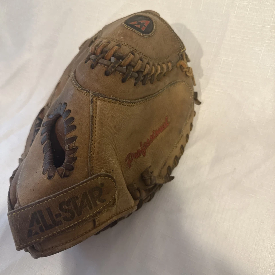 "Guante All Star PRO Series CMW3510 para mujer softbol catchers lanzamiento a la derecha 33""" Foto 2 de 4