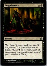 Sanguimancy U Normal Born of the Gods 81 NM