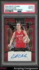 2024 Select WNBA Signatures Red Caitlin Clark RC Rookie AUTO 52/99 PSA 8 NM-MT