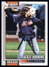 2026 Topps First Pitch Jackie Hornung New York Mets #FP-7