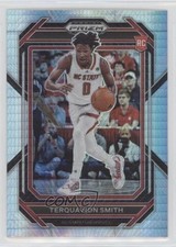 2023-24 Panini Prizm Draft Picks Hyper Prizm Terquavion Smith #10 0x1