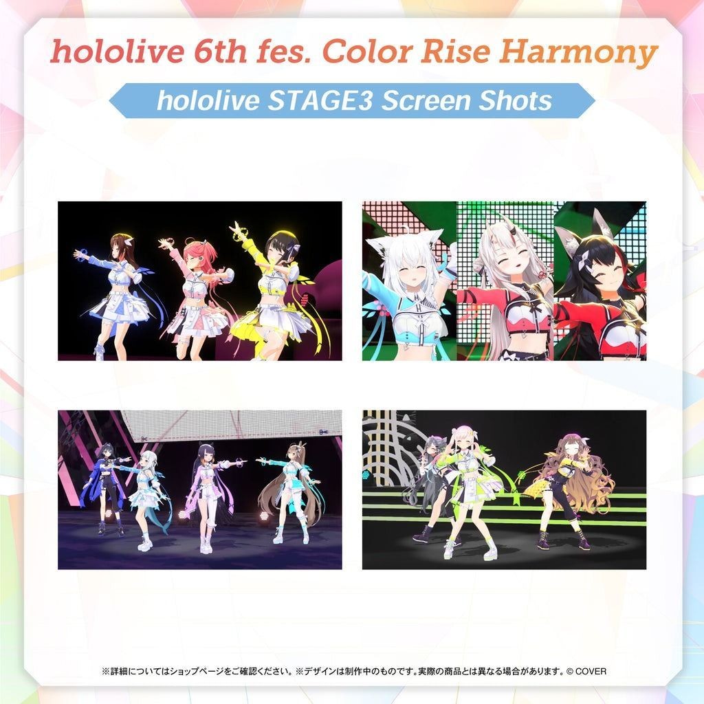 hololive 6th fes. Color Rise Harmony Blu-ray from Japan F/S | eBay