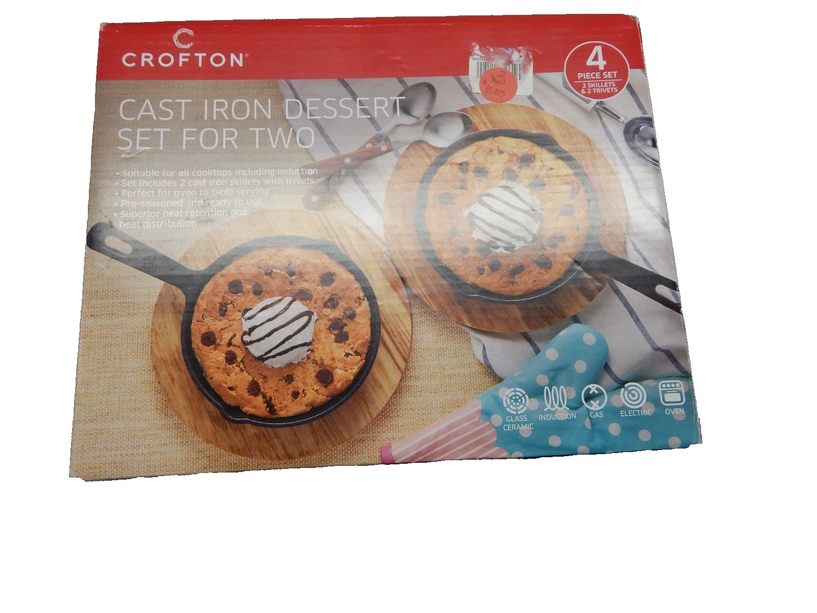 Crofton Iron Dessert Set for Two