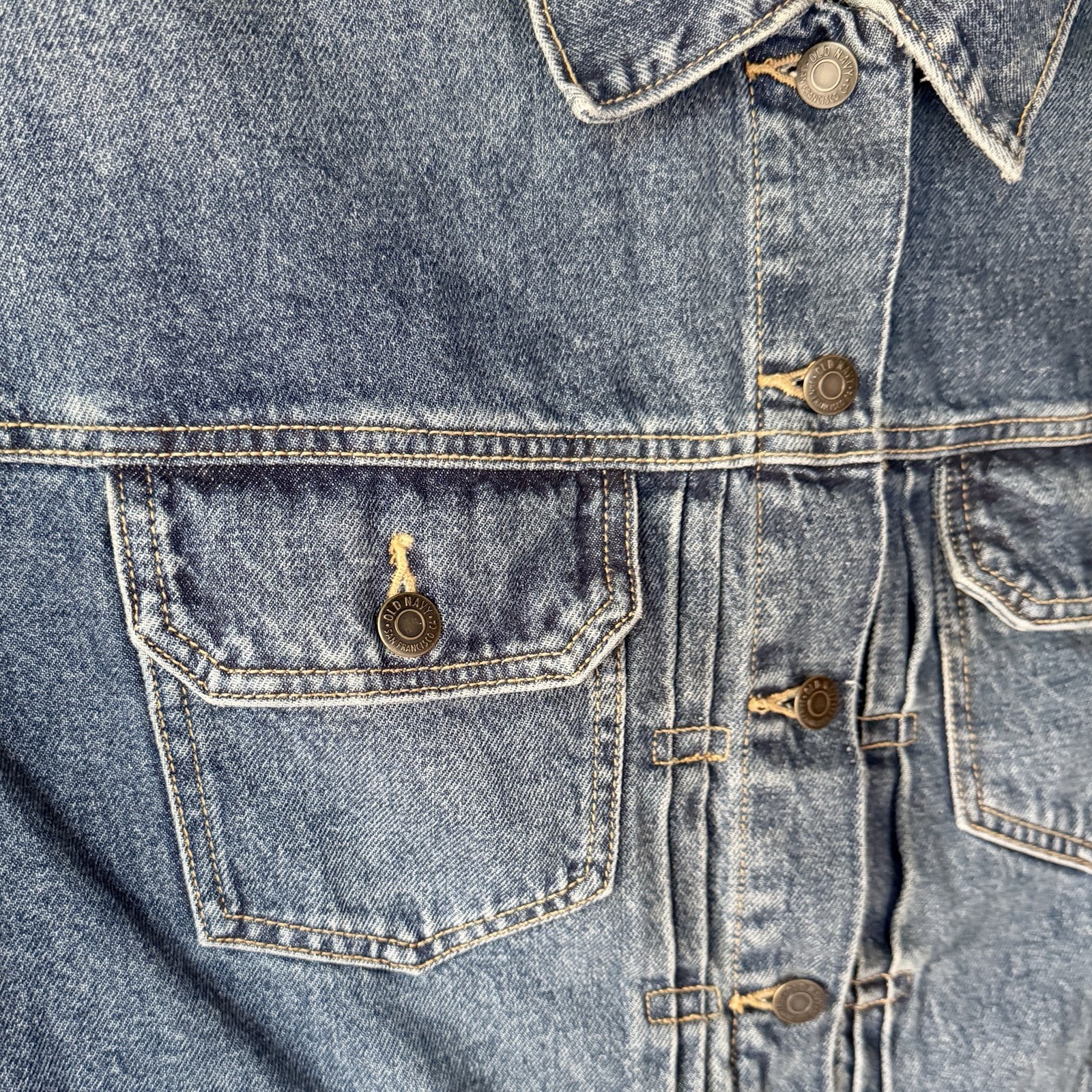 Old Navy Classic Jean Basic Stretch Jacket Size 3… - image 3